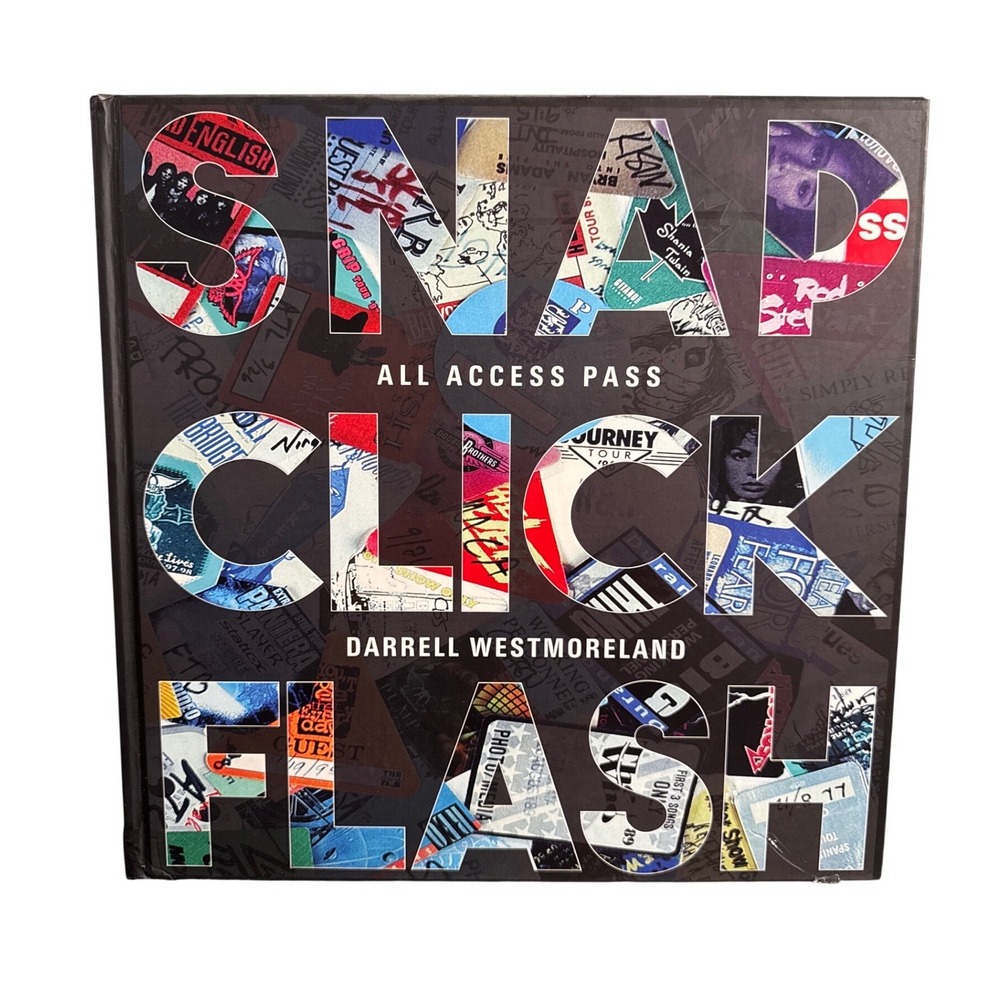 Snap Click Flash All Access Pass Darrell Westmoreland Signed First Edition Book
